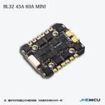 Hot Sales JHEMCU AM32A60 Mini 4in1 ESC 3-6S for RC Drones 45A 60A Am32